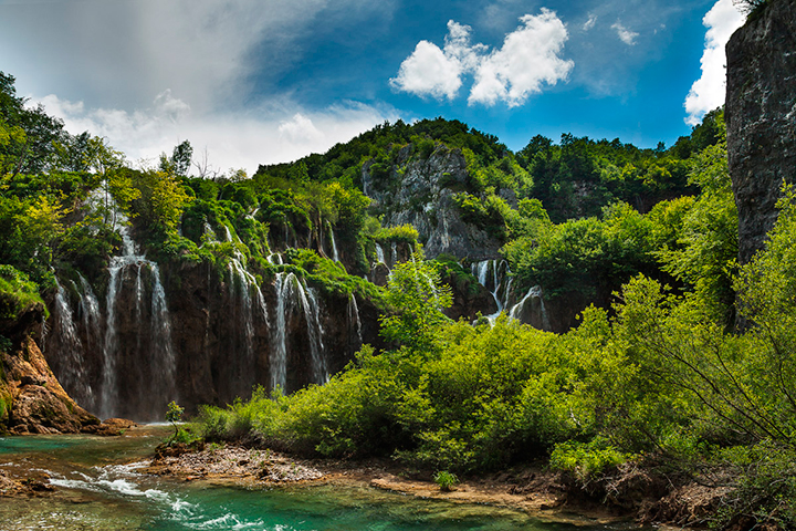 National park Plitvice lakes