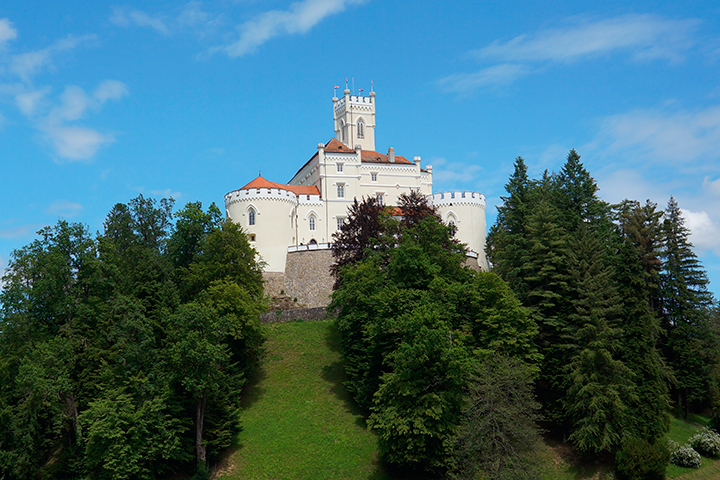 Krapina i dvorac Trakošćan